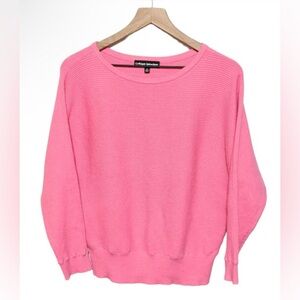 Catherine Malandrino sweater hot pink size small